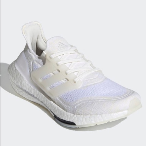 adidas UltraBOOST 21 White Cream - Picture 1 of 8